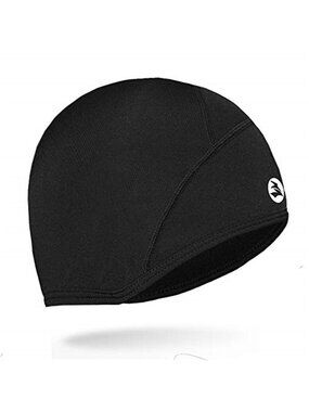 Thermal Skull Cap Helmet Liner Running Cycling Beanie Winter Warm Hat